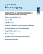 Fettabsaugung Hamburg - Patientenratgeber zum Download