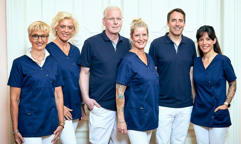 Das kompetente und erfahrene Team der Praxisklinik Brahmsallee