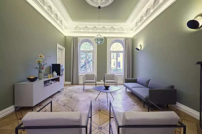 Wartezimmer der Schönheitsklinik in Hamburg - Praxisklinik Brahmsallee