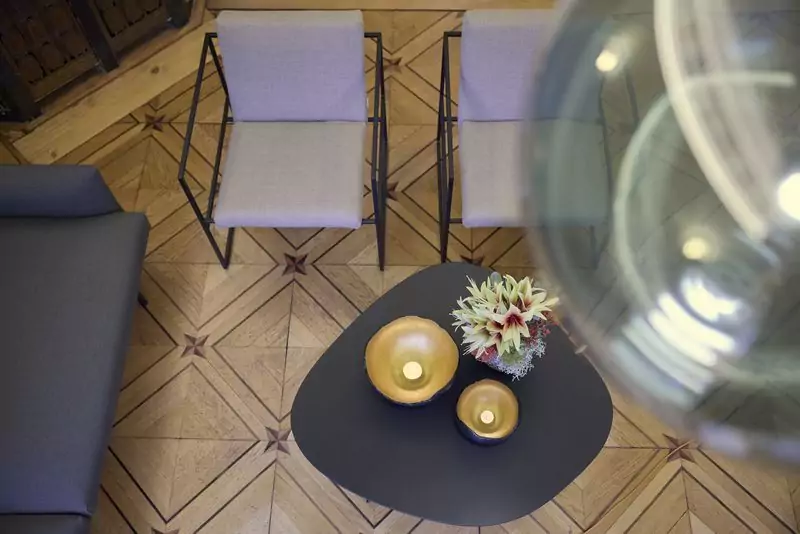 Wartezimmer der Schönheitsklinik in Hamburg - Praxisklinik Brahmsallee