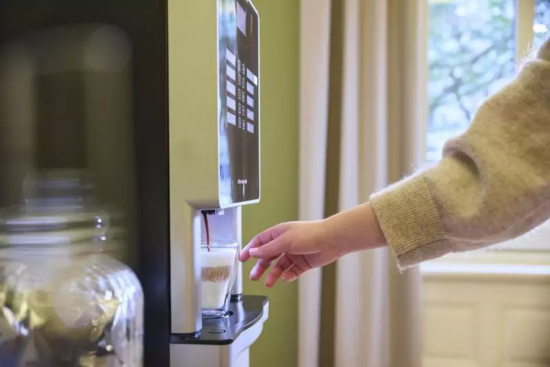 Wartezimmer der Schönheitsklinik in Hamburg - Praxisklinik Brahmsallee